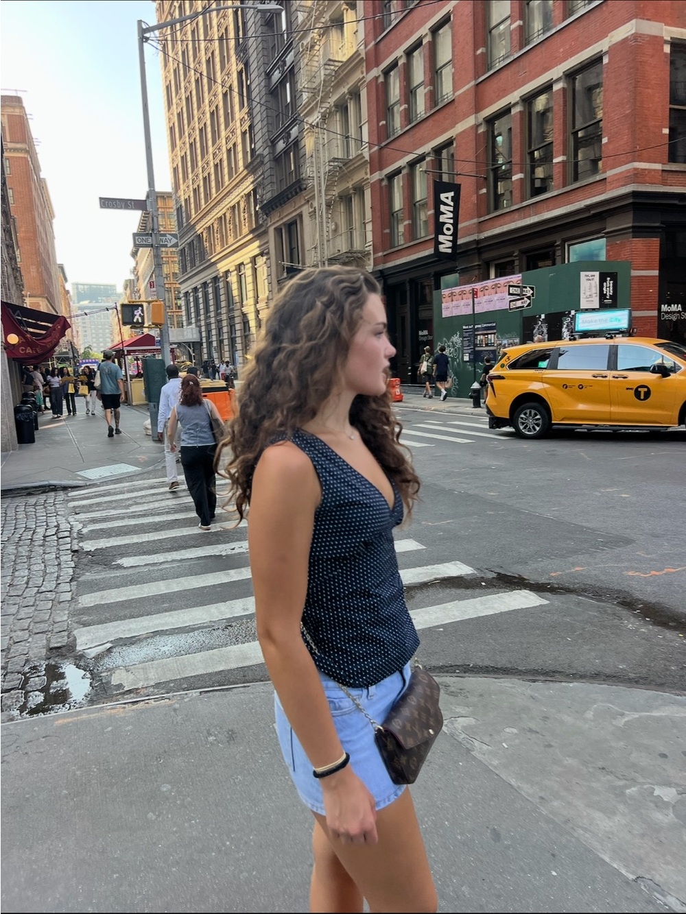 Brandy Melville polka dot top